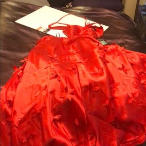 Floral gown- new w/tags . Bought for 50